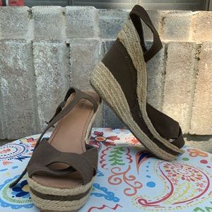 Nine West Espadrilles Brown sz 9.5